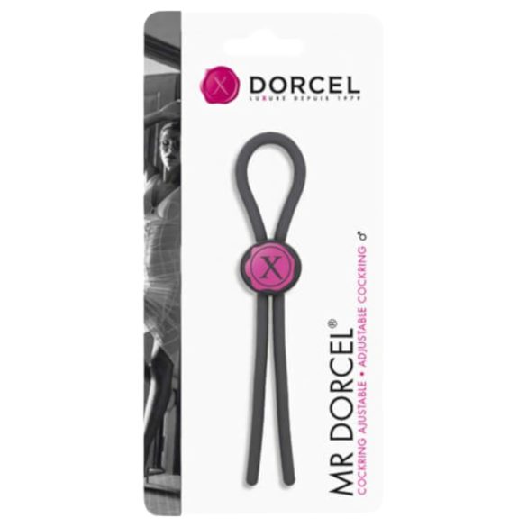 Dorcel Mr. Dorcel - Ρυθμιζόμενο δαχτυλίδι πέους (γκρι)