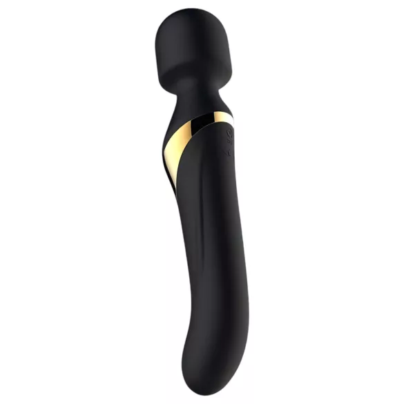 Dorcel - δονητής και μασάζ 2 σε 1 - διπλή διέγερση - μαύρος