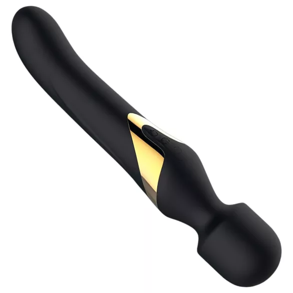 Dorcel - δονητής και μασάζ 2 σε 1 - διπλή διέγερση - μαύρος