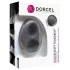 Dorcel - δαχτυλίδι πέους Liquid-soft Teardrop - σιλικόνη γκρι