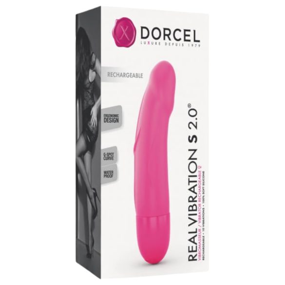 Ροζ Δονητής Dorcel Real Vibration S 2.0 - Επαναφορτιζόμενος με πάθος