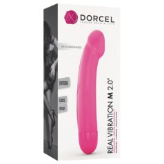   Dorcel Real Vibration M 2.0 - επαναφορτιζόμενος δονητής (ροζ)