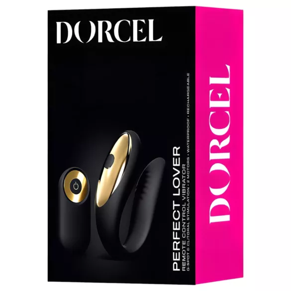 Dorcel - δονητής ζευγαριών με τηλεχειρισμό - επαναφορτιζόμενος - μαύρο
