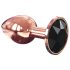 Μικρό Ροζ Χρυσό Αλουμινένιο Πρωκτικό Plug "Dorcel Diamond S"