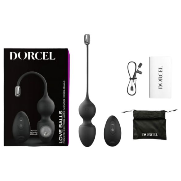 Dorcel Μαγνητικές Μπάλες Αγάπης - Μαύρο Δίδυμο