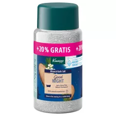   Kneipp Good Night πρεμιέρ άλατα μπάνιου με μέταλλα (600 g)