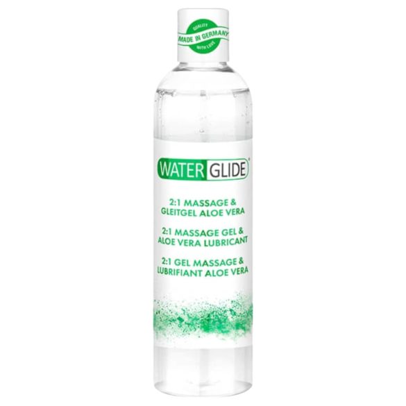 Waterglide 2in1 – Αλόη, Λιπαντικό & Τζελ Μασάζ (300 ml)
