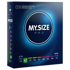   My.Size PRO - προφυλακτικό ειδικού μεγέθους - 47 mm (3 τεμάχια)