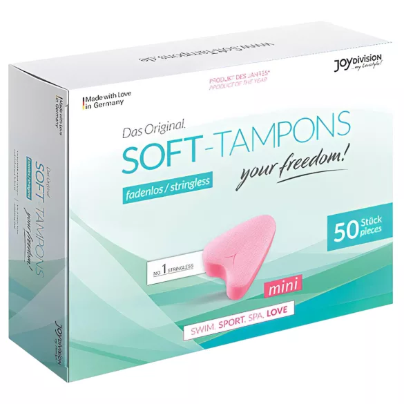 Joydivision Soft-Tampons mini - ταμπόν χωρίς κορδόνι (50 τεμάχια)