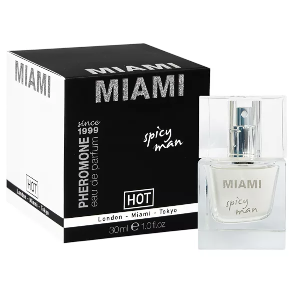HOT Miami - ανδρικό άρωμα με φερομόνες - 30ml