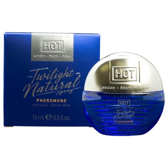 HOT Twilight Natural - Ανδρικό άρωμα φερομόνης (15ml) - χωρίς άρωμα