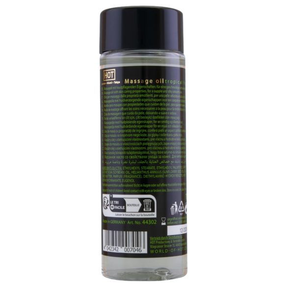 HOT - λάδι μασάζ σώματος - τροπικά φρούτα - 100ml