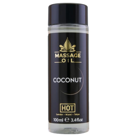 HOT λάδι μασάζ για το σώμα - καρύδα (100ml)