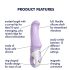 Satisfyer Γοητευτικό Χαμόγελο - Αδιάβροχος, Επαναφορτιζόμενος Δονητής G-σημείου (μωβ)