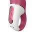Satisfyer Petting Hippo - επαναφορτιζόμενος, αδιάβροχος δονητής (ροζ)