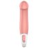 Satisfyer Master - αδιάβροχος επαναφορτιζόμενος δονητής (φυσικό χρώμα)