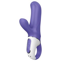   Satisfyer Magic Bunny - αδιάβροχος δονητής με στήριγμα κλειτορίδας (μπλε)