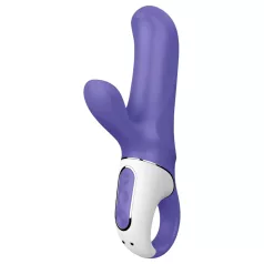   Satisfyer Magic Bunny - αδιάβρονος δονητής με κλειτοριδικό βραχίονα (μωβ)