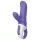 Satisfyer Magic Bunny - αδιάβρονος δονητής με κλειτοριδικό βραχίονα (μωβ)