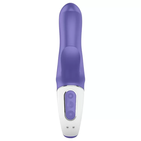 Satisfyer Magic Bunny - αδιάβρονος δονητής με κλειτοριδικό βραχίονα (μωβ)