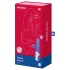 Satisfyer Magic Bunny - αδιάβρονος δονητής με κλειτοριδικό βραχίονα (μωβ)