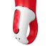 Satisfyer Power Flower - επαναφορτιζόμενος αδιάβροχος δονητής (κόκκινο)