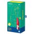 Satisfyer Power Flower - επαναφορτιζόμενος αδιάβροχος δονητής (κόκκινο)