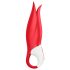 Satisfyer Power Flower - επαναφορτιζόμενος αδιάβροχος δονητής (κόκκινο)