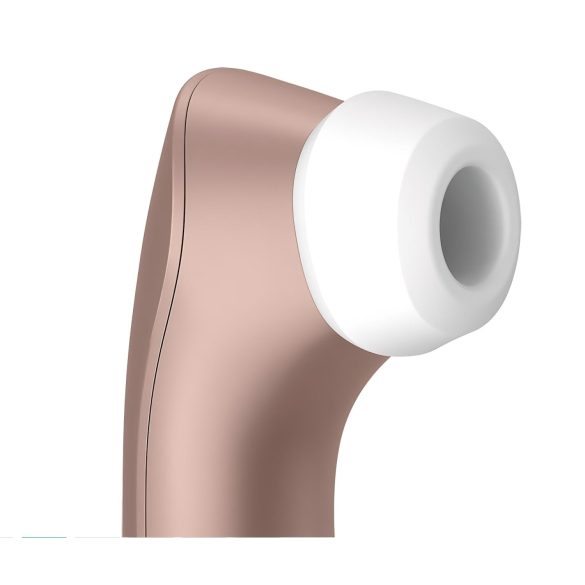 Satisfyer Pro 2+ - επαναφορτιζόμενο κλειτοριδικό δονητής - καφέ