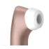 Satisfyer Pro 2+ - Επαναφορτιζόμενος διεγέρτης κλειτορίδας (καφέ)
