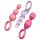 Satisfyer Booty Call - Σετ χρωματιστών πρωκτικών βυσμάτων (3 τεμάχια)