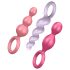 Satisfyer Booty Call - Σετ χρωματιστών πρωκτικών βυσμάτων (3 τεμάχια)