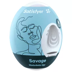   Satisfyer Egg Savage - αυγό masturbator για άνδρα - 1 τεμάχιο