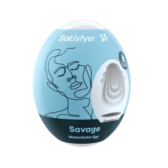 Satisfyer Egg Savage - αυγό masturbator για άνδρα - 1 τεμάχιο