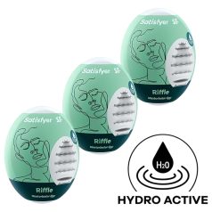   Satisfyer Egg Riffle - αυγό ανδρικός αυνανιστής σετ 3 τεμαχίων
