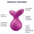 Satisfyer Viva la Vulva 3 - δονητής κλειτορίδας (μωβ)