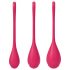 Satisfyer Yoni Power 1 - Σετ Μπάλες Γκέισας - Κόκκινο (3 τεμάχια)