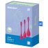 Satisfyer Yoni Power 1 - Σετ Μπάλες Γκέισας - Κόκκινο (3 τεμάχια)