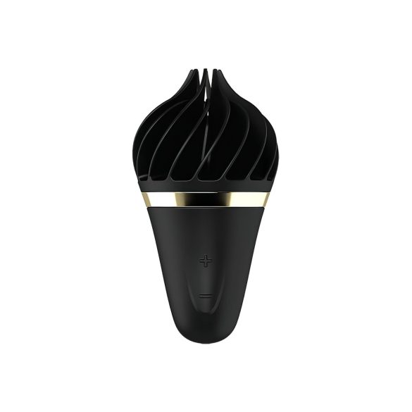 Satisfyer Sweet Treat - επαναφορτιζόμενος περιστρεφόμενος δονητής κλειτορίδας (μαύρος)