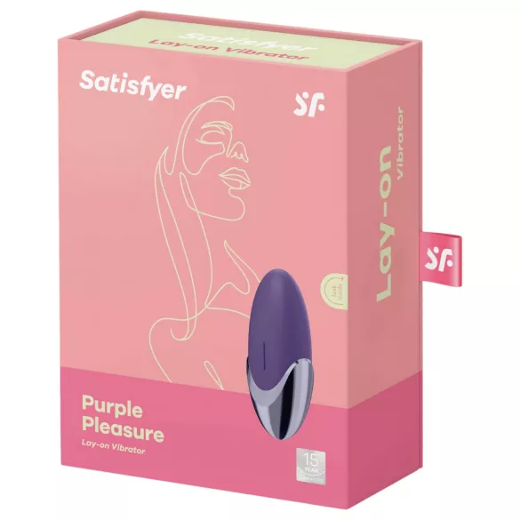 Satisfyer Purple Pleasure - δονητής κλειτορίδας επαναφορτιζόμενος - μοβ