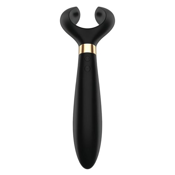 Satisfyer Endless Fun - Επαναφορτιζόμενος, αδιάβροχος δονητής ζευγαριών (μαύρο)