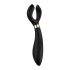 Satisfyer Endless Fun - Επαναφορτιζόμενος, αδιάβροχος δονητής ζευγαριών (μαύρο)