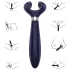 Satisfyer Endless Fun - δονητής ζευγαριών επαναφορτιζόμενος αδιάβροχος μπλε