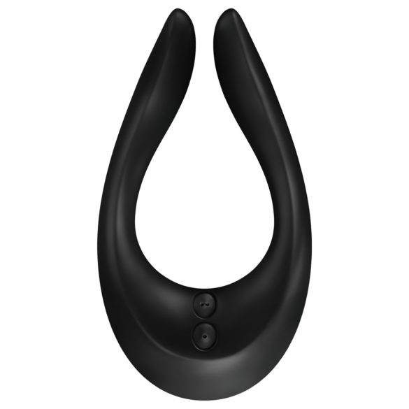 Satisfyer Endless Joy - Επαναφορτιζόμενος, αδιάβροχος δονητής για ζευγάρια (μαύρο)
