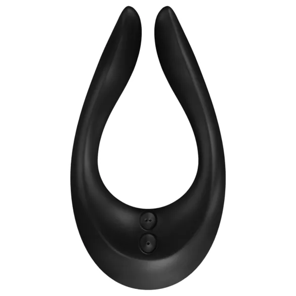 Satisfyer Endless Joy - δονητής για ζευγάρια επαναφορτιζόμενος αδιάβροχος μαύρος