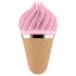 Satisfyer Sweet Treat - επαναφορτιζόμενο, περιστρεφόμενο δονητή κλειτορίδας (ροζ-καφέ)