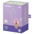 Satisfyer Sweet Treat - περιστρεφόμενος δονητής κλειτορίδας (ροζ-καφέ)