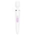 Satisfyer Wand-er Woman - αδιάβροχος μασέρ δονητής (λευκό)