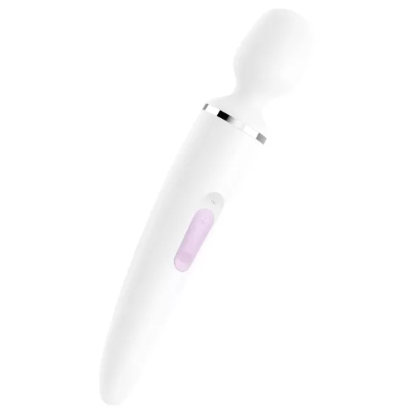 Satisfyer Wand-er Woman - αδιάβρονος δονητής μασάζ (λευκό)