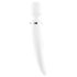 Satisfyer Wand-er Woman - αδιάβροχος μασέρ δονητής (λευκό)
